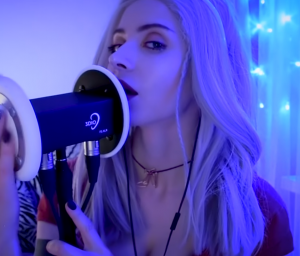 "sleepy cupcake asmr" licking your ears
