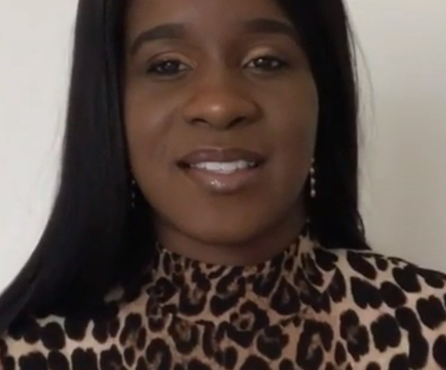 "Nellie Alexis Asmr" in a leopard print outfit