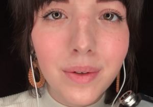 "slight sounds asmr" face selfie