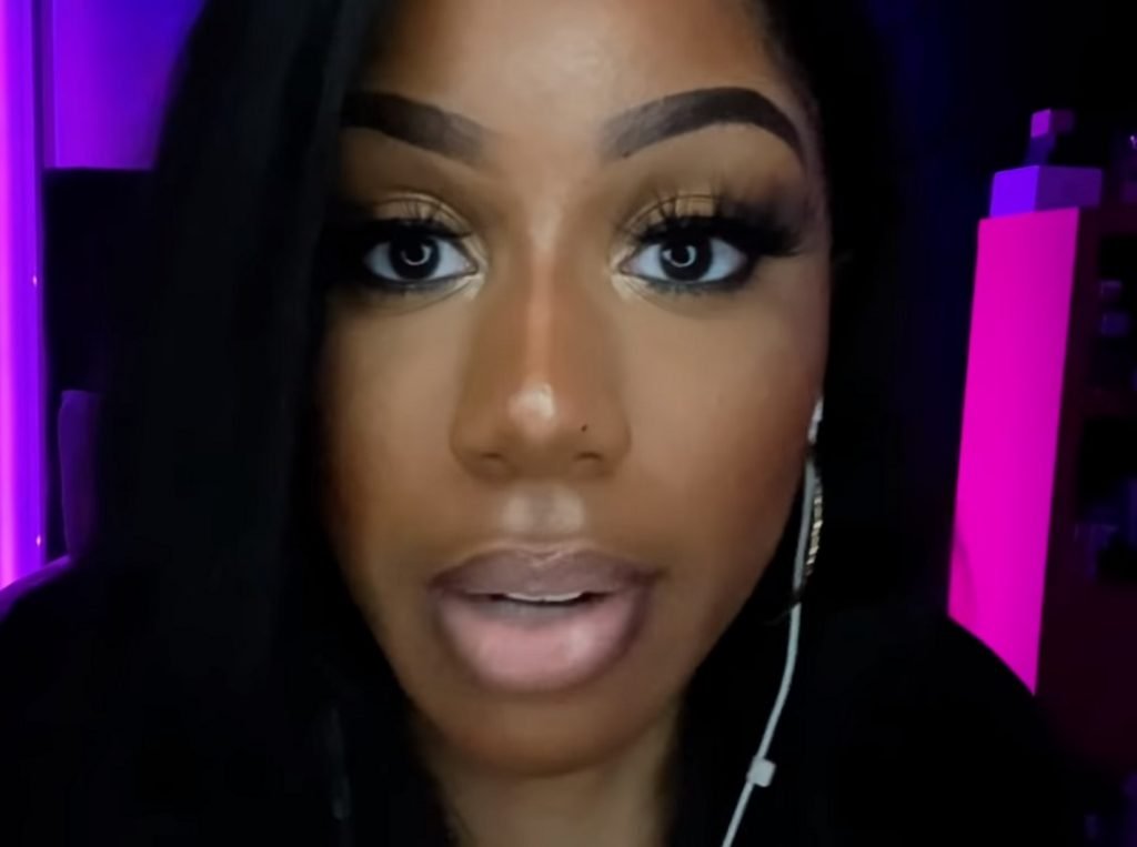 "Triniti J Asmr" face selfie