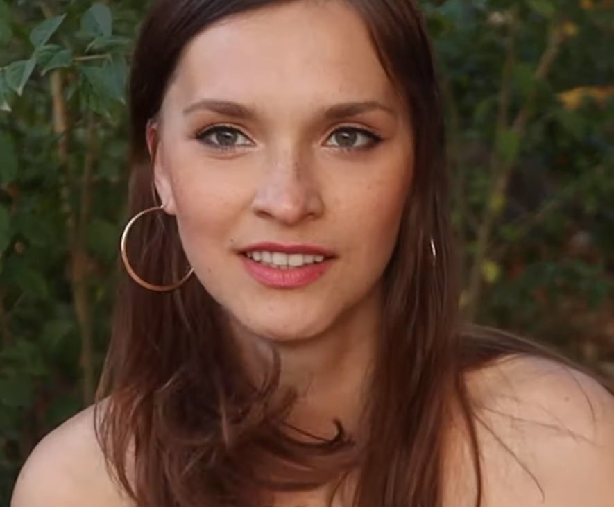 "ASMR Girlfriend" outdoors creating ASMR content.