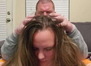 "Relax With Jess ASMR" Man and Woman doing a Scalp Check Massage