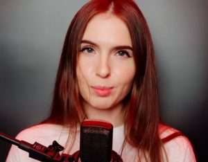 "tangerin" red haired beautiful ASMR artist from Russia.