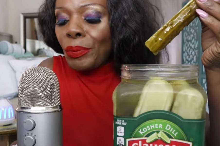 "ASMR Eating Pickles" by ASMRTHECHEW