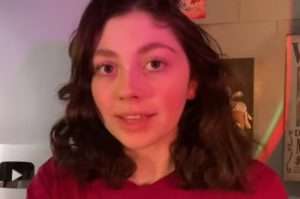 "ASMRmpits" red outfit sexy