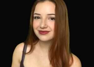 Anyala ASMR is a dark haired nightlife asmr outfit