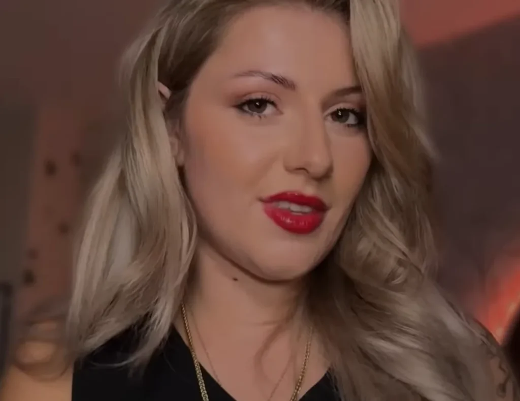 Whispered Worlds creating relaxing ASMR content, showcasing her signature calm and dominant style.