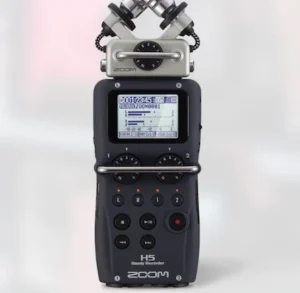 Zoom H5 Microphone in Black used for ASMR