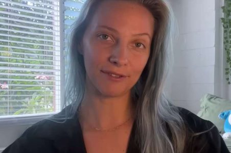 Steph Steez with white hair giving ASMR