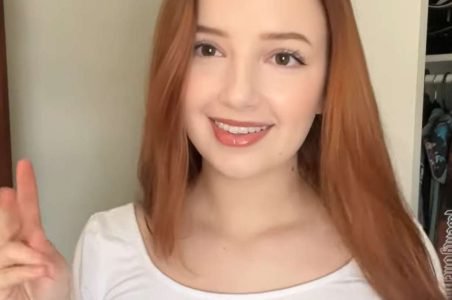 Anyala ASMR in a white outfit.