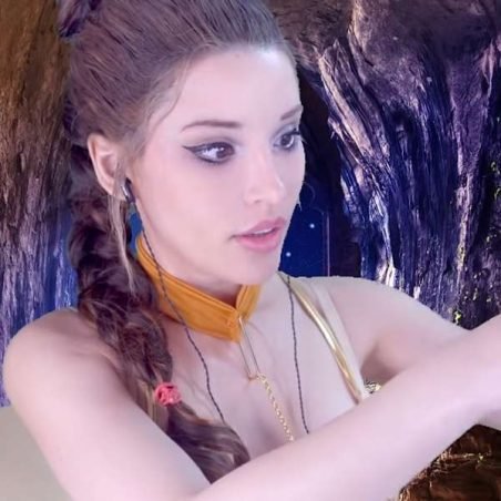 "Cherry Crush" Slave from Star Wars doing ASMR