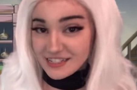 "Jinx Asmr" blonde and white hair