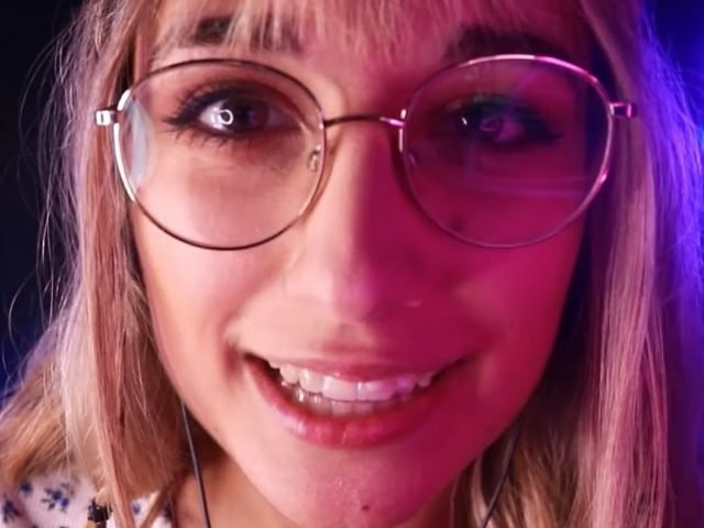 Maya ASMR "Maya ASMR" a beautiful ASMR artist with glasses