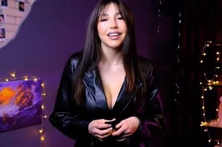 Top Baby ASMR "Top Baby ASMR" black latex catsuit ASMR